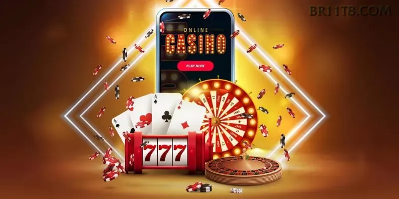 Imagem promocional do cassino online da br11 mostrando jogos ao vivo